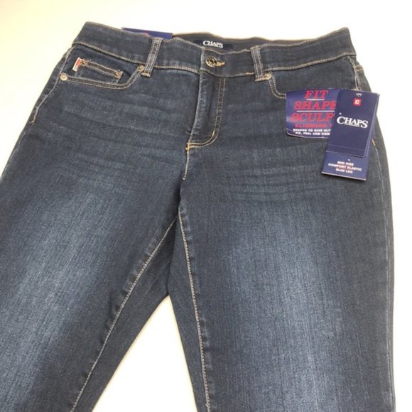 NWT CHAPS BY RALPH LAUREN SLIM FIT MIDRISE JEANS 10/29x29 ⭐️ - Picture 11 of 12